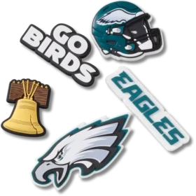 NFL Philadelphia Eagles 5’li Paket Jibbitz Ayakkabı Süsleri