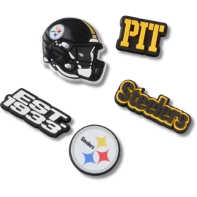NFL Pittsburgh Steelers 5’li Paket Jibbitz Ayakkabı Süsleri