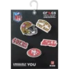 NFL San Francisco 49ers 5’li Paket Jibbitz Ayakkabı Süsleri NFL San Francisco 49ers 5’li Paket Jibbitz Ayakkabı Süsleri
