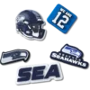 NFL Seattle Seahawks 5’li Paket Jibbitz Ayakkabı Süsleri NFL Seattle Seahawks 5’li Paket Jibbitz Ayakkabı Süsleri