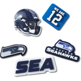 NFL Seattle Seahawks 5’li Paket Jibbitz Ayakkabı Süsleri