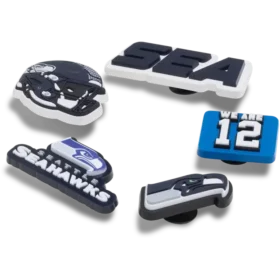 NFL Seattle Seahawks 5’li Paket Jibbitz Ayakkabı Süsleri