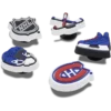 NHL® Montreal Canadiens® 5’li Jibbitz Süsleri Seti
