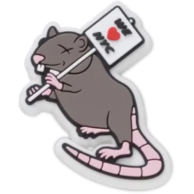 Nyc Rats Run the City Jibbitz Süsleri