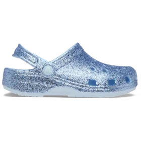 Çocuk Classic Clog Kalın Glitter Sabol