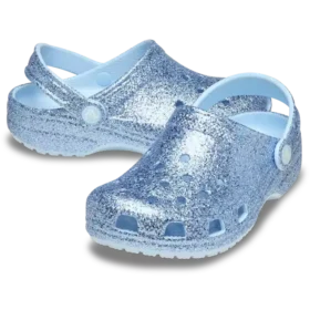 Çocuk Classic Clog Kalın Glitter Sabol