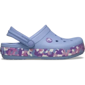 Çocuk Crocband Glow Konfeti Bantlı Clog