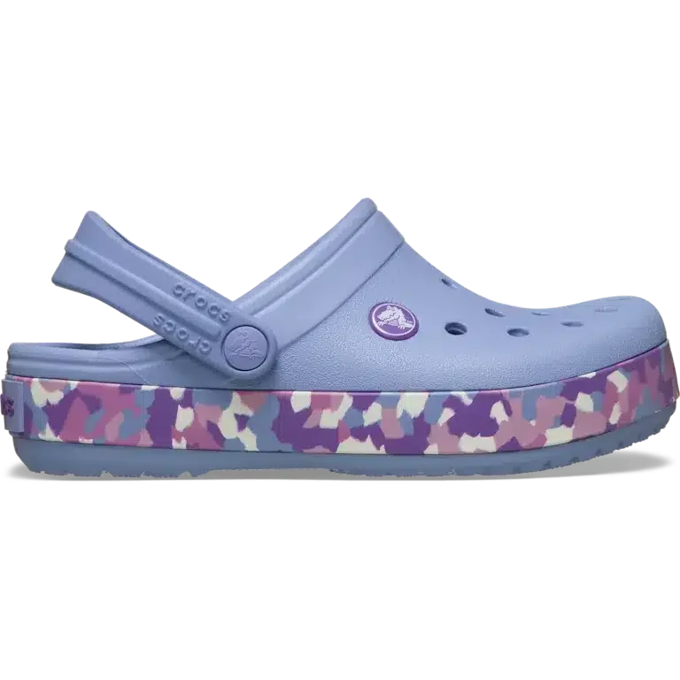 Çocuk Crocband Glow Konfeti Bantlı Clog Çocuk Crocband Glow Konfeti Bantlı Clog