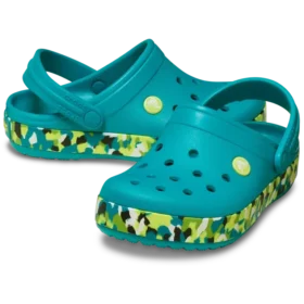 Çocuk Crocband Glow Konfeti Bantlı Clog