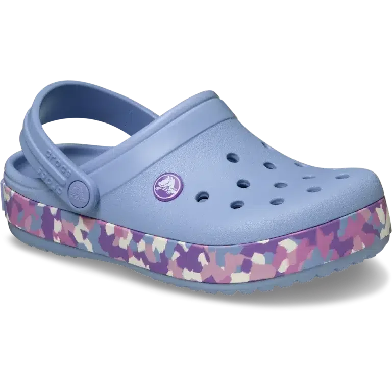 Çocuk Crocband Glow Konfeti Bantlı Clog Çocuk Crocband Glow Konfeti Bantlı Clog
