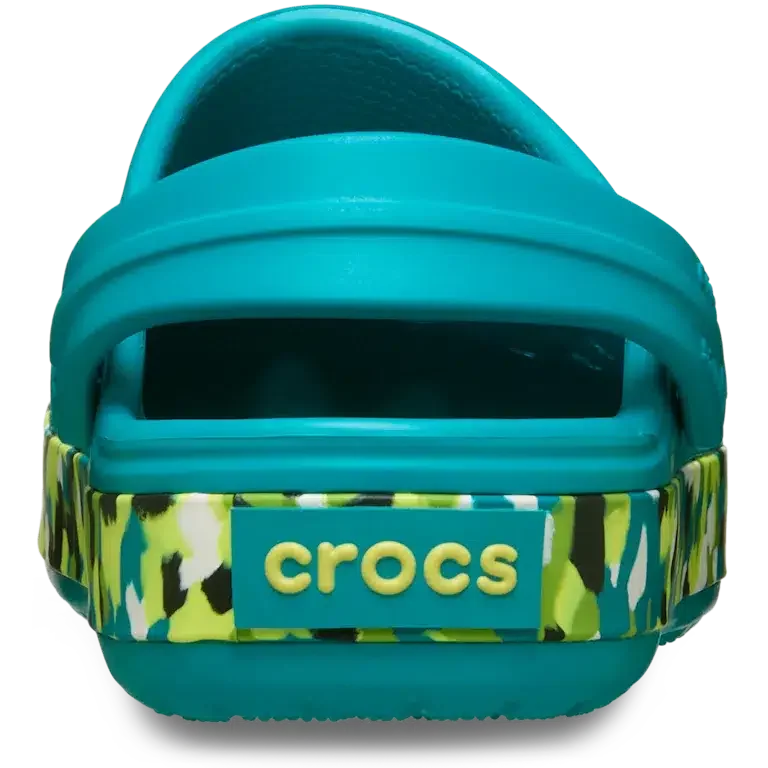 Çocuk Crocband Glow Konfeti Bantlı Clog Çocuk Crocband Glow Konfeti Bantlı Clog