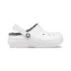 Çocuk Crocs Classic Clog spor sandaletleri “Beyaz Gri”