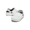 Çocuk Crocs Classic Clog spor sandaletleri “Beyaz Gri”