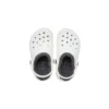 Çocuk Crocs Classic Clog spor sandaletleri “Beyaz Gri”