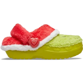 Çocuklar için Grinch Classic Lined Clog – Crocs