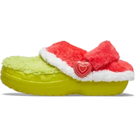 Çocuklar için Grinch Classic Lined Clog – Crocs