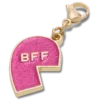 Pembe Glitter Bff Charm Sol Jibbitz Ayakkabı Süsü