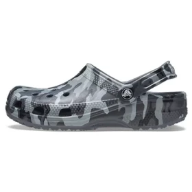 Plaj Sandaletleri Gri Kamuflaj Unisex