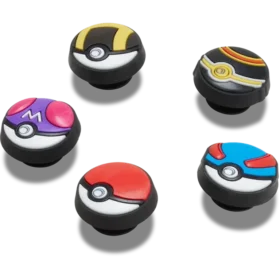Poke Ball 5’li Paket Jibbitz Süsleri