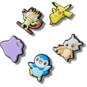 Pokemon Çeşitli 5’li Paket Jibbitz Süsleri