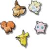 Pokemon Karakterli 5’li Paket Jibbitz Süsleri
