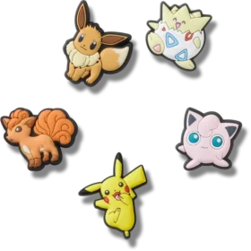 Pokemon Karakterli 5’li Paket Jibbitz Süsleri