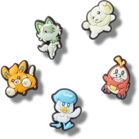 Pokemon Paldea 5’li Paket Jibbitz Süsleri