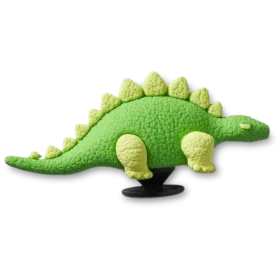 Pullu 3D Yeşil Dinozor Jibbitz Süsleri
