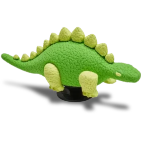 Pullu 3D Yeşil Dinozor Jibbitz Süsleri