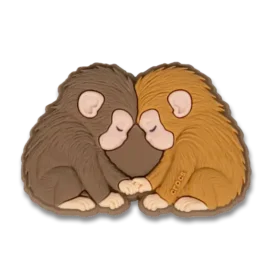 Punch the Monkey and His Bestie Jibbitz Ayakkabı Süsü