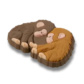 Punch the Monkey and His Bestie Jibbitz Ayakkabı Süsü