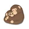 Punch the Monkey & Friends Jibbitz Ayakkabı Süsü