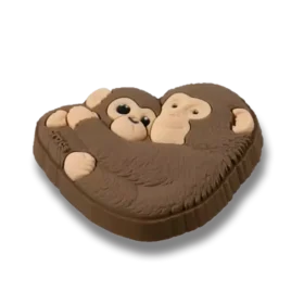 Punch the Monkey & Friends Jibbitz Ayakkabı Süsü