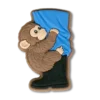 Punch the Monkey & Zookeeper Jibbitz Ayakkabı Süsleri
