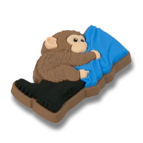 Punch the Monkey & Zookeeper Jibbitz Ayakkabı Süsleri
