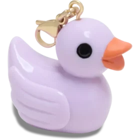 Purple Rubber Duck Jibbitz Ayakkabı Süsü
