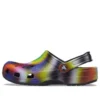 Renkli Crocs Beach Unisex Çok Renkli Siyah Sandaletler