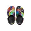 Renkli Crocs Beach Unisex Çok Renkli Siyah Sandaletler