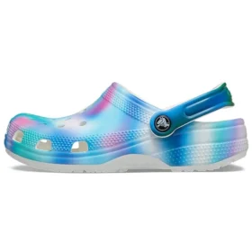 Renkli Crocs Plaj Unisex Çok Renkli Beyaz Sandaletler