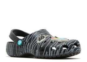 Ron English x Classic Clog Çocuk ‘Party Animals – Zebra Black’