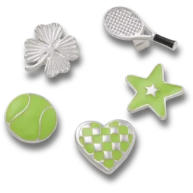 Sandaletler C Charms Lucky Sport 5’li Paket Jibbitz Süsleri