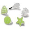 Sandaletler C Charms Lucky Sport 5’li Paket Jibbitz Süsleri Sandaletler C Charms Lucky Sport 5’li Paket Jibbitz Süsleri