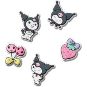Sanrio Kuromi 5’li Paket Jibbitz Süsleri