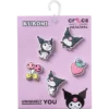 Sanrio Kuromi 5’li Paket Jibbitz Süsleri