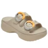 Saturday Platform Dipped Buckle Sandalet “Dulce”