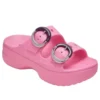 Saturday Platform Dipped Buckle Sandalet “Pink Lemonade”