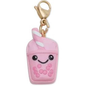 Sevimli Pembe Boba Jibbitz Süsü Ayakkabı Süsü