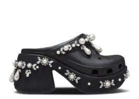 Simone Rocha x Siren Çivili Clog ‘Siyah’