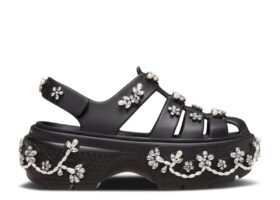 Simone Rocha x Stomp Fisherman Sandalet ‘Siyah’