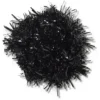 Siyah Tinsel Pom Jibbitz™ Süsleri